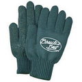 Green Knit Freezer Gloves